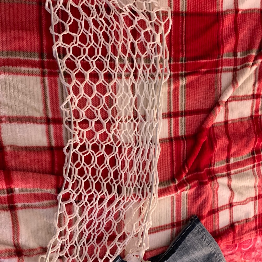 A stuffed animal holder
